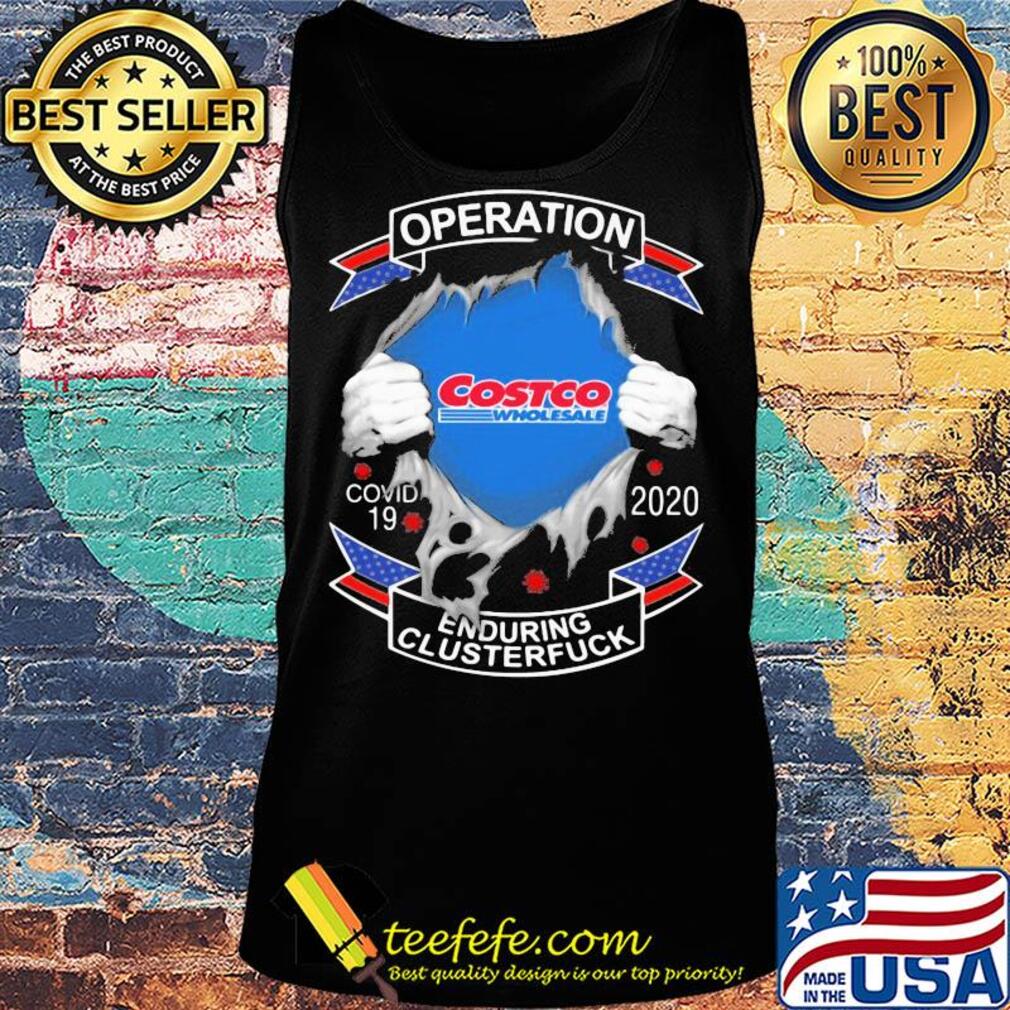 Costco wholesale operation covid-19 2020 enduring clusterfuck hands s Tank top Costco wholesale operation covid-19 2020 enduring clusterfuck hands s Tank top