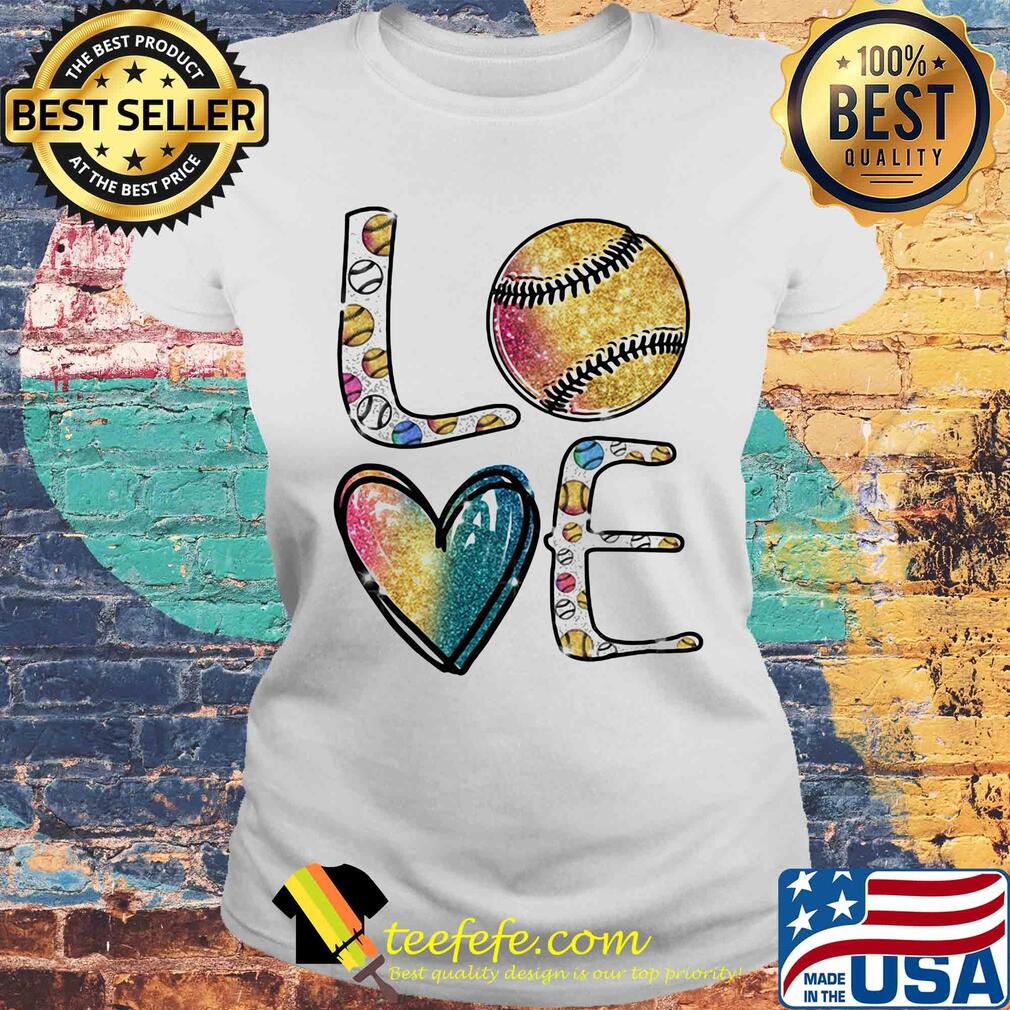 Diamond love baseball color s Laides tee Diamond love baseball color s Laides tee