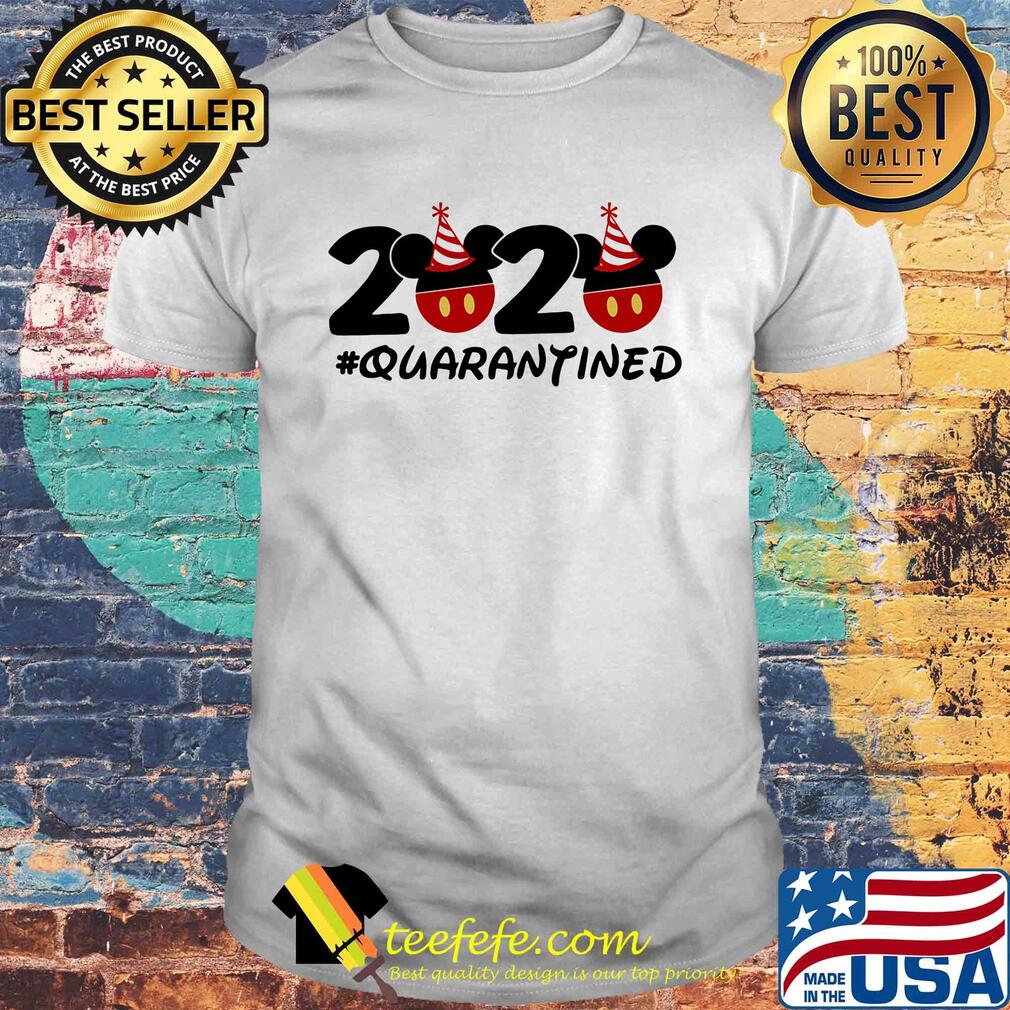 Disney mickey mouse birthday 2020 quarantined shirt