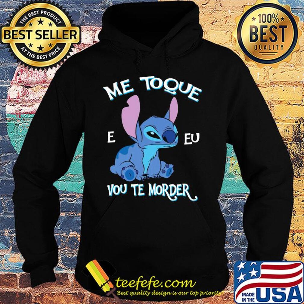 Disney stitch me toque e eu vou te morder s Hoodie Disney stitch me toque e eu vou te morder s Hoodie