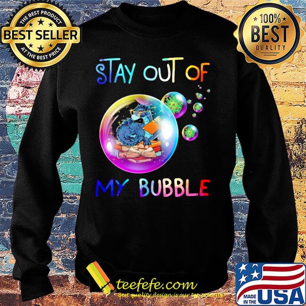 Dragon reading book stay out of my bubble coronavirus s Sweater Dragon reading book stay out of my bubble coronavirus s Sweater