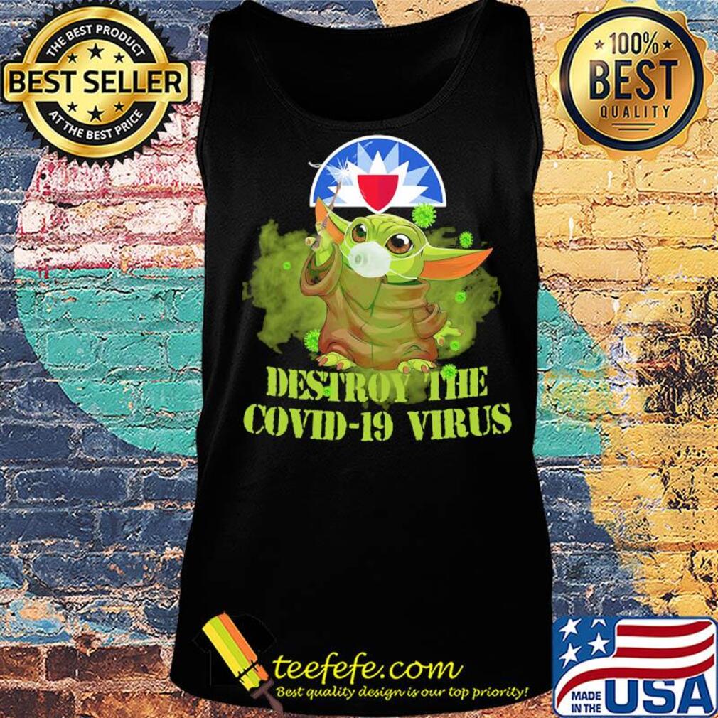 Farmers insurance baby yoda destroy the covid-19 virus s Tank top Farmers insurance baby yoda destroy the covid-19 virus s Tank top