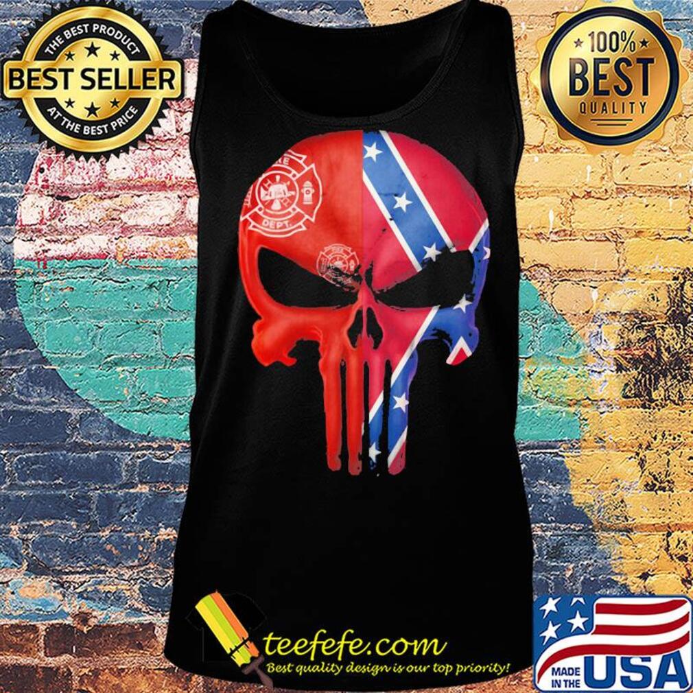 Firefighter logo wallpaper the punisher s Tank top Firefighter logo wallpaper the punisher s Tank top