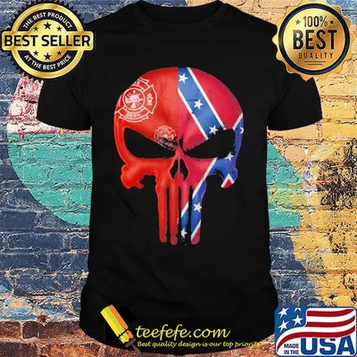 Firefighter logo wallpaper the punisher shirt