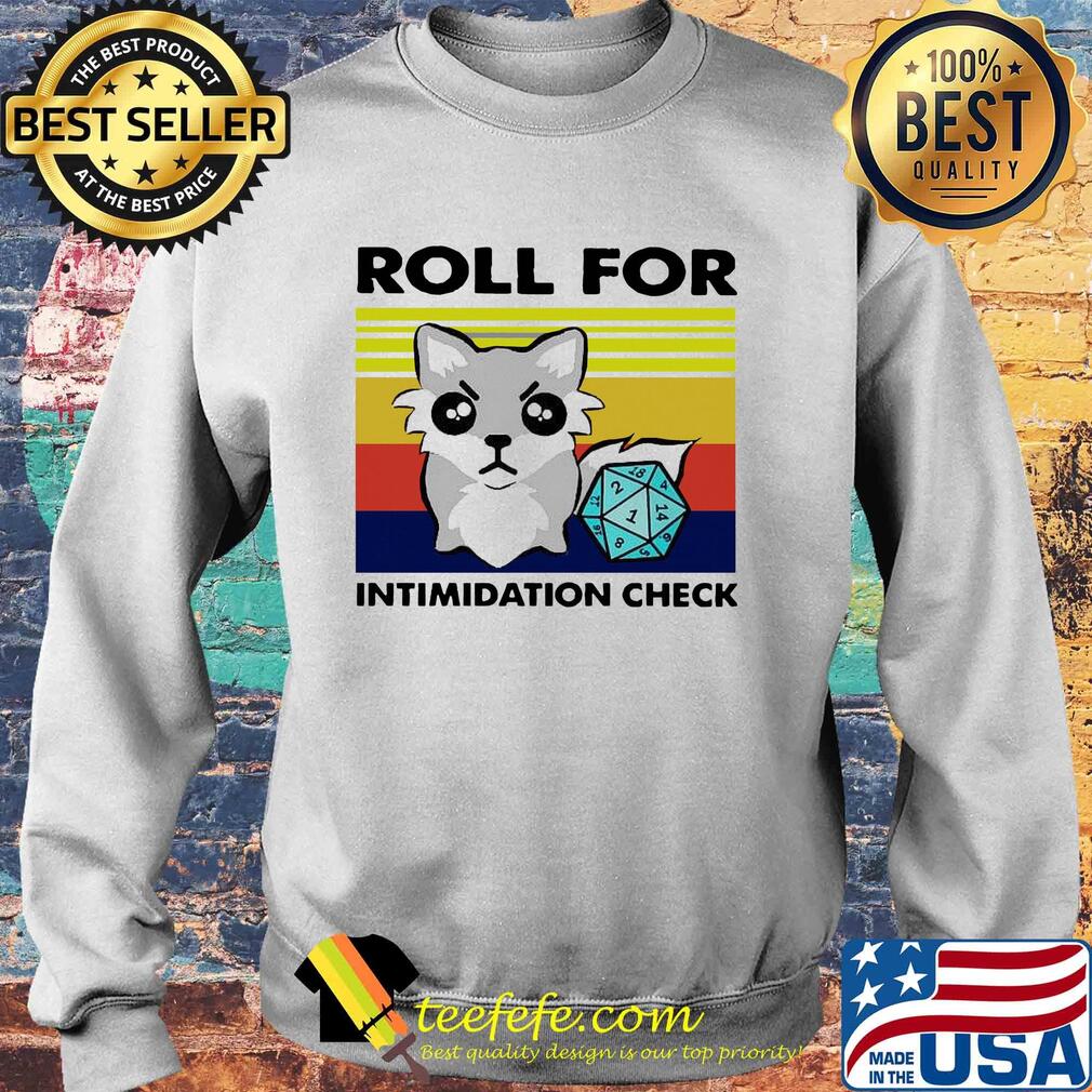 Fox roll for intimidation check vintage s Sweater Fox roll for intimidation check vintage s Sweater