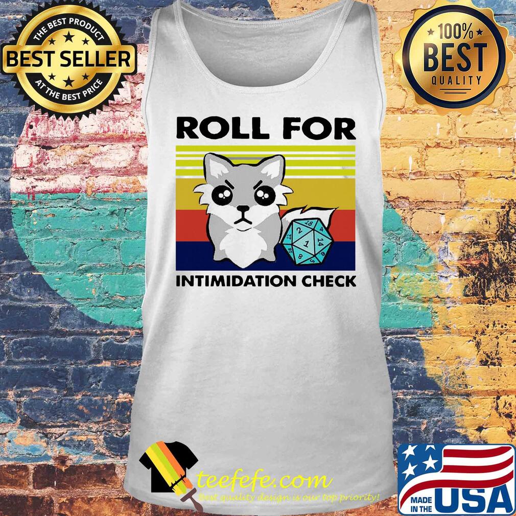 Fox roll for intimidation check vintage s Tank top Fox roll for intimidation check vintage s Tank top