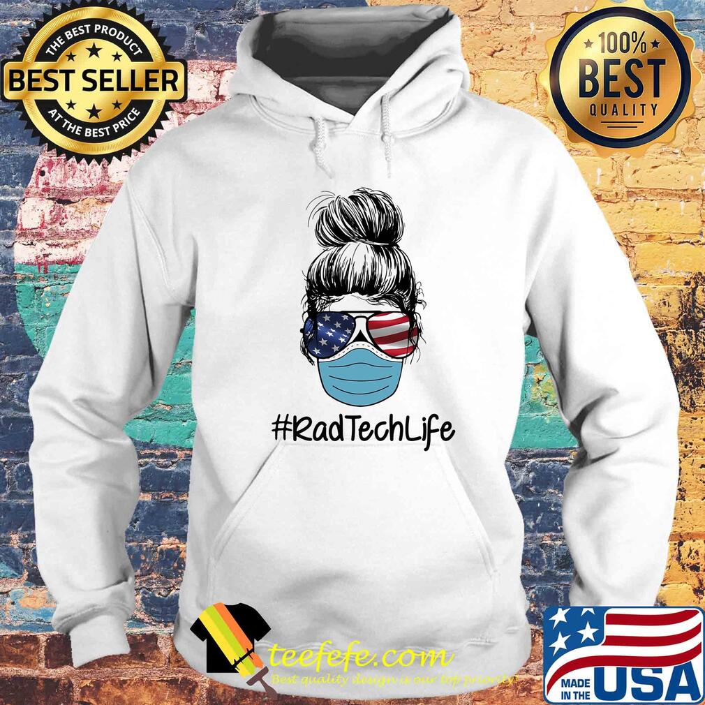 Girl rad tech life american flag covid-19 s Hoodie Girl rad tech life american flag covid-19 s Hoodie