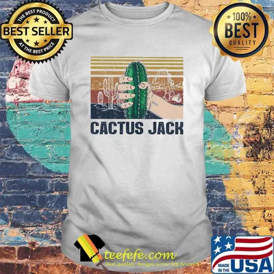 Hand cactus Jack vintage shirt