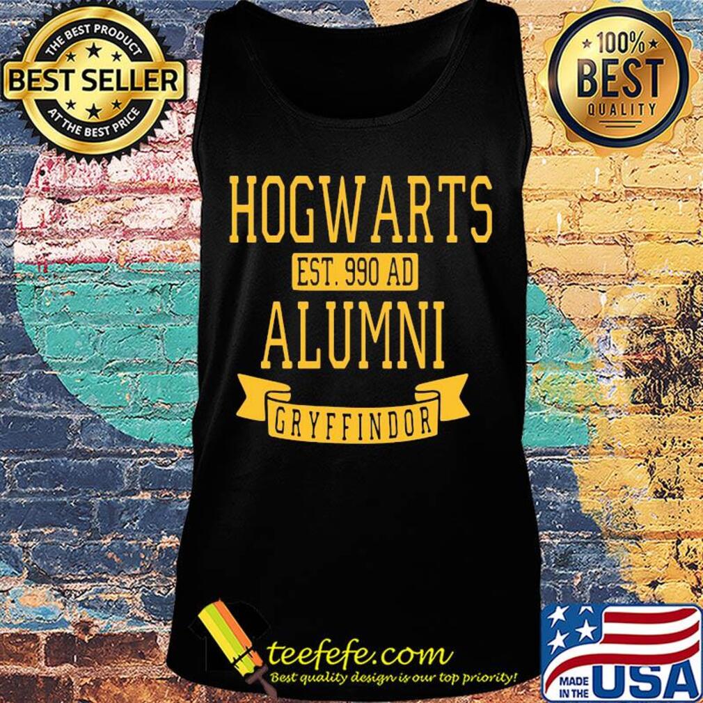Hogwarts Est 990 Ad alumni gryffindor s Tank top Hogwarts Est 990 Ad alumni gryffindor s Tank top