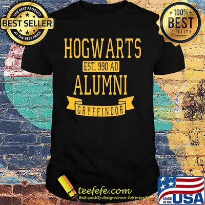 Hogwarts Est 990 Ad alumni gryffindor shirt