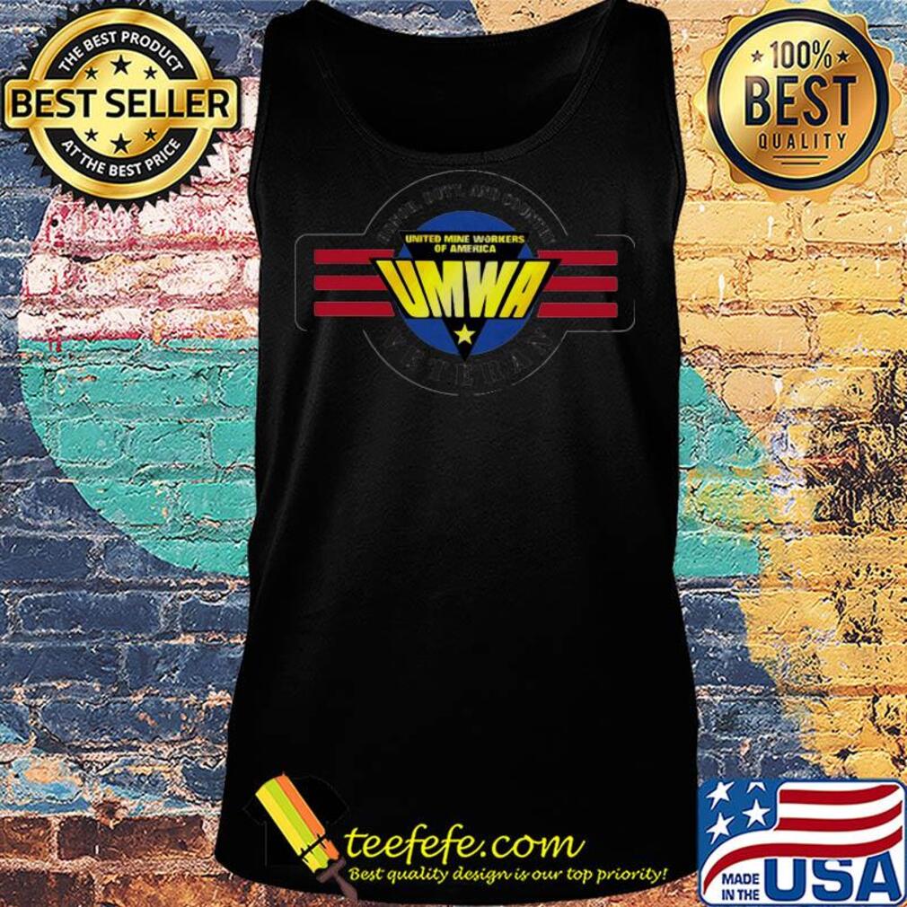Honor duty and country veteran United Mine Workers Of America s Tank top Honor duty and country veteran United Mine Workers Of America s Tank top