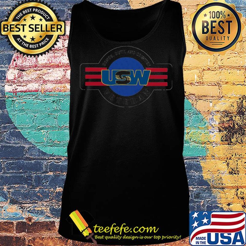 Honor duty and country veteran United Steelworkers s Tank top Honor duty and country veteran United Steelworkers s Tank top