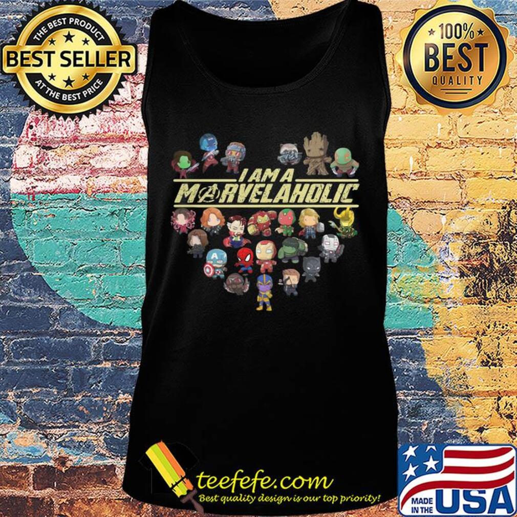 I am a Marvelaholic heart s Tank top I am a Marvelaholic heart s Tank top