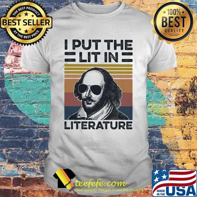 I put the lit in literature vintage shirt