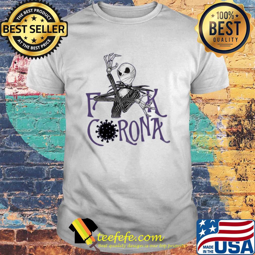 Jack skellington fuck coronavirus mask shirt Jack skellington fuck coronavirus mask shirt