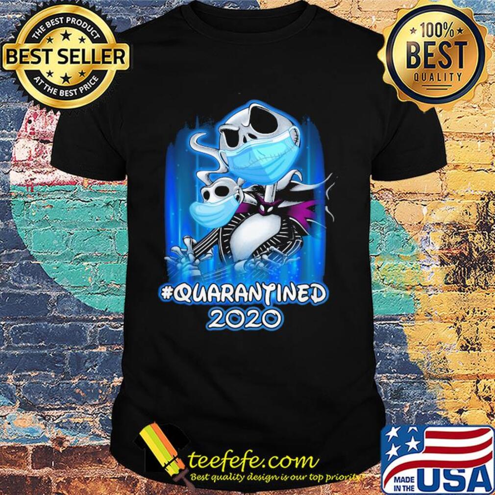 Jack Skellington quarantined 2020 Disney mask Covid-19 shirt