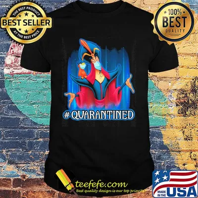 Jafar quaratined Mask Disney shirt