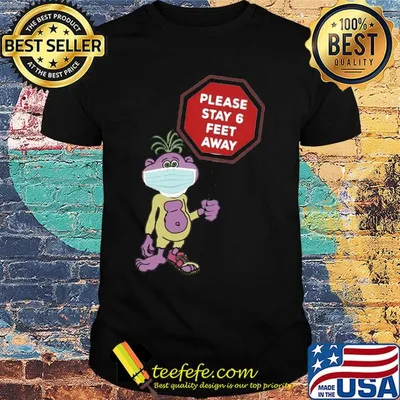 Jeff wear mask please stay 6 feet away covid-19 shirt