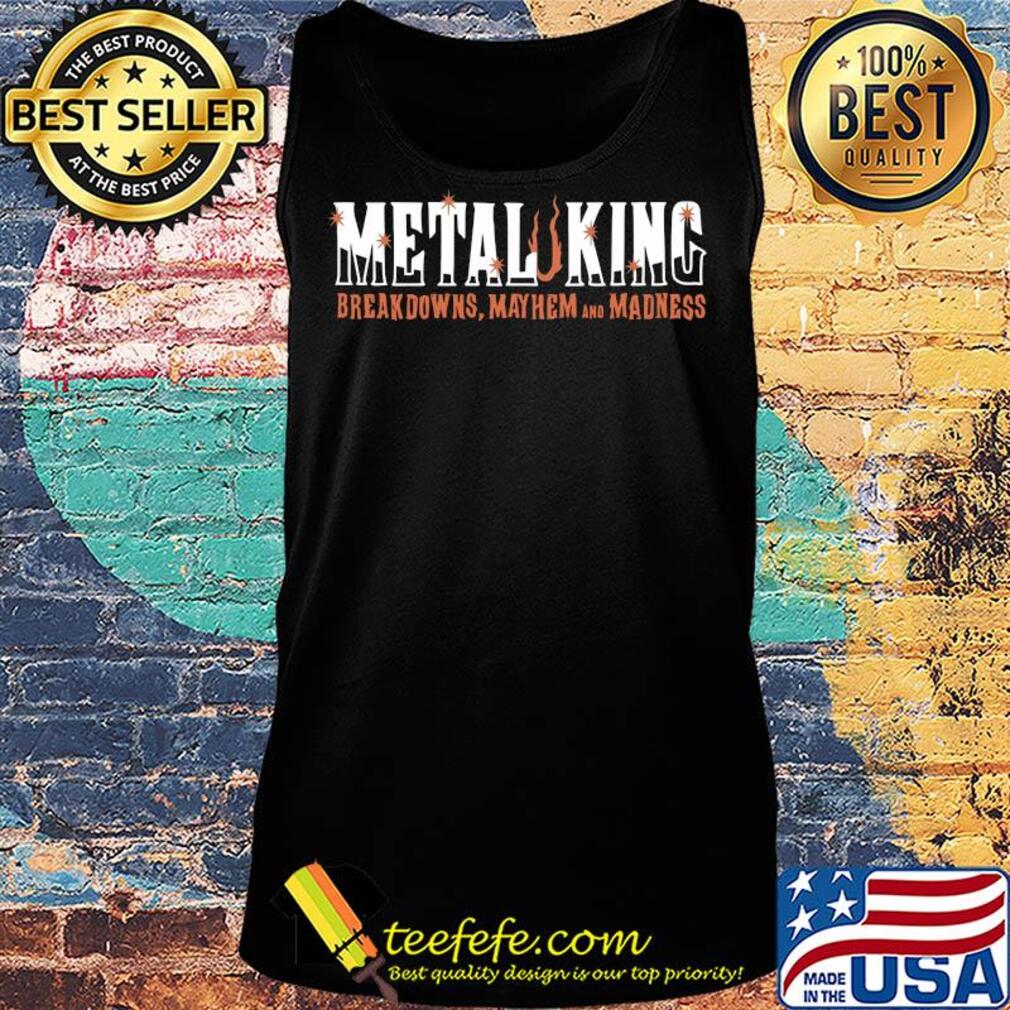 Joe exotic tiger king august burns red metal king breakdowns mayhem and madness 2 s Tank top Joe exotic tiger king august burns red metal king breakdowns mayhem and madness 2 s Tank top