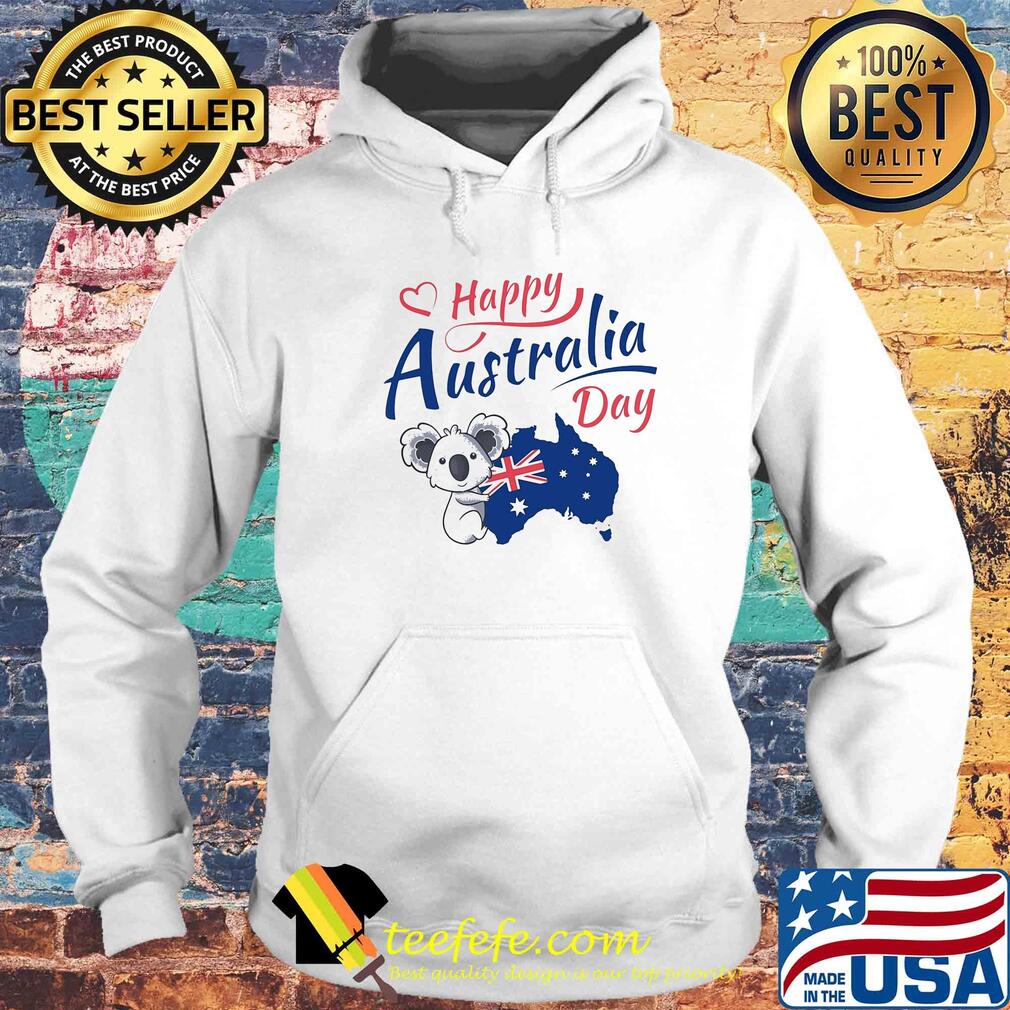Koala happy australia day australian flag s Hoodie Koala happy australia day australian flag s Hoodie