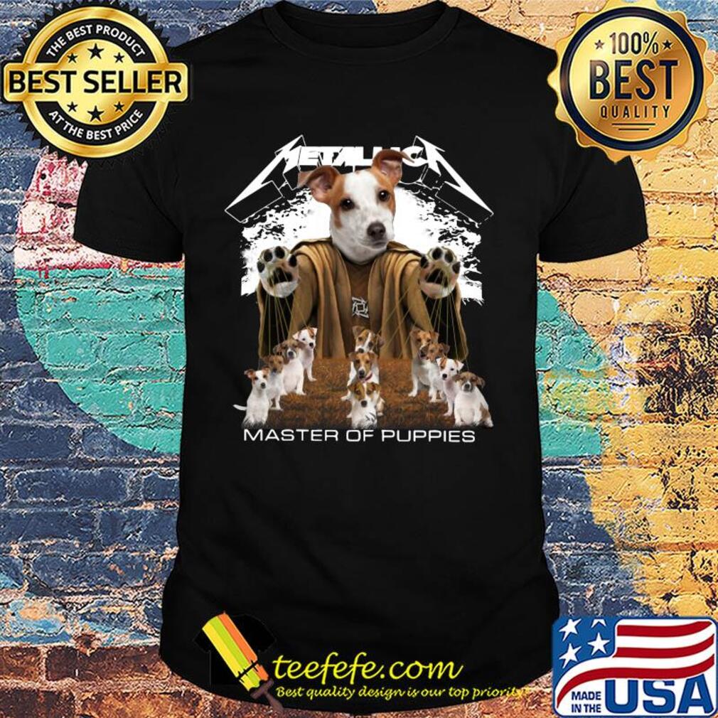 Metallic Jack Russell Terrier Master of puppies shirt
