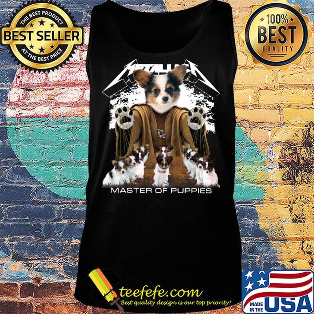 Metallic Papillon Master of puppies s Tank top Metallic Papillon Master of puppies s Tank top
