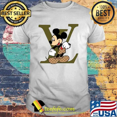 Mickey Mouse Louis Vuitton shirt