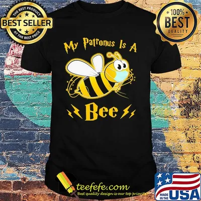 My patronus is a Bee mask shirt
