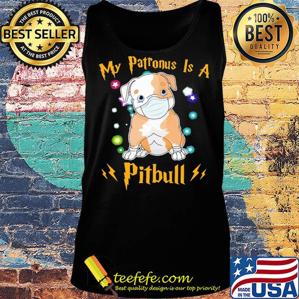 My patronus is a Pitbull mask s Tank top My patronus is a Pitbull mask s Tank top