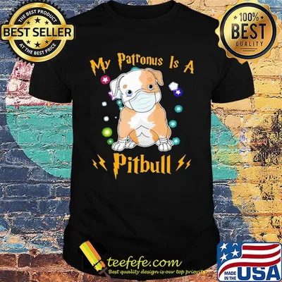 My patronus is a Pitbull mask shirt