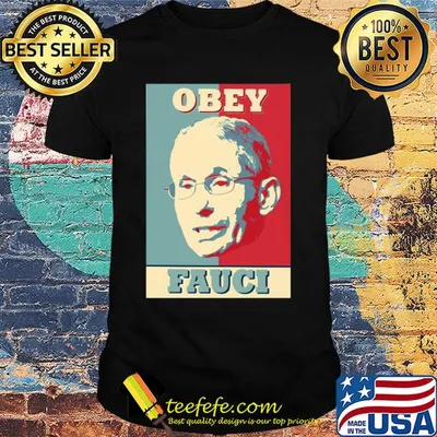 Obey fauci premium fit shirt