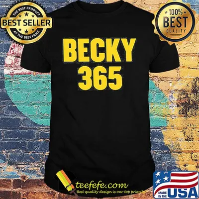 Official Becky 365 shirt