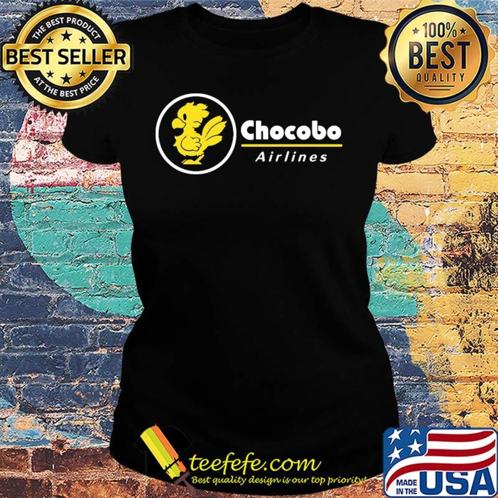 Official chocobo airlines logo s Ladies tee Official chocobo airlines logo s Ladies tee