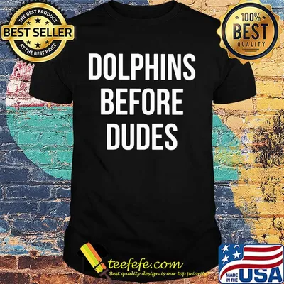 Official Dolphins before dudes shirt