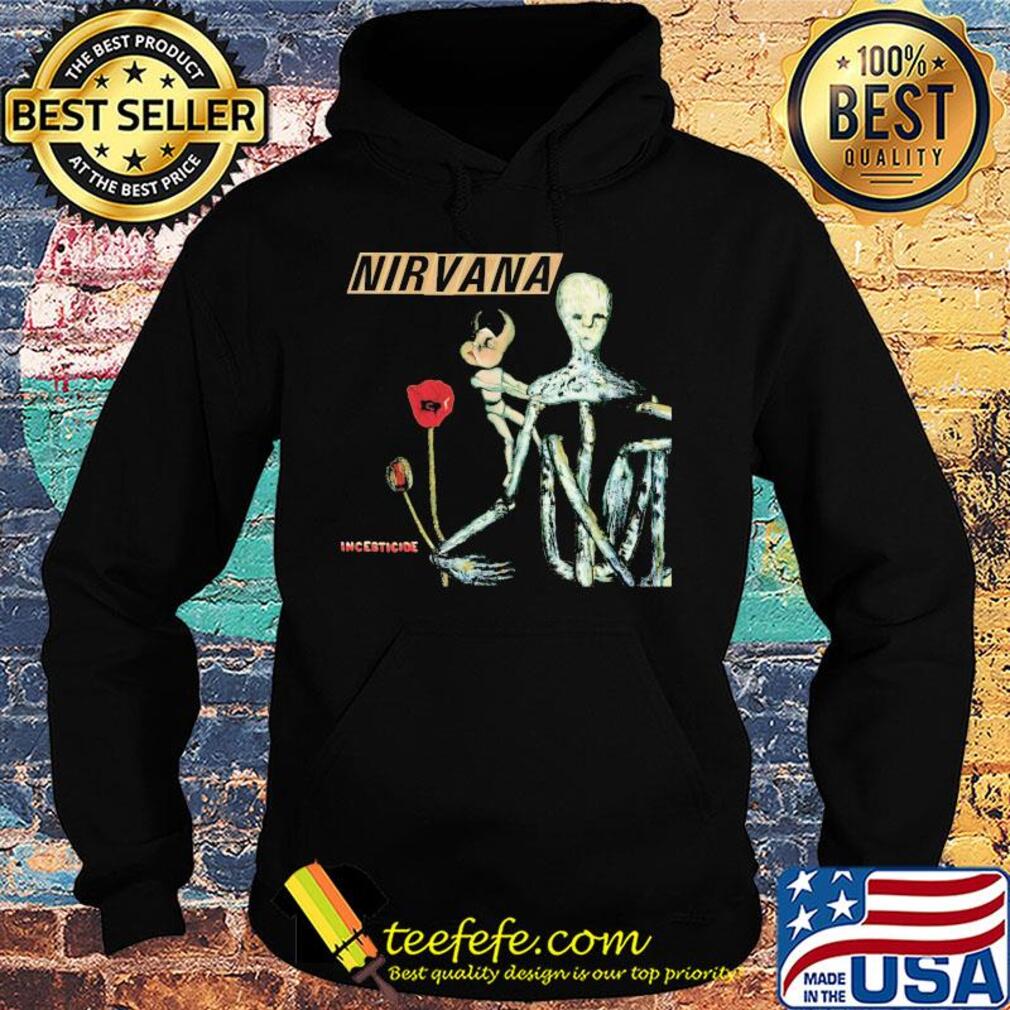 Official Nirvana incesticide flower s Hoodie Official Nirvana incesticide flower s Hoodie