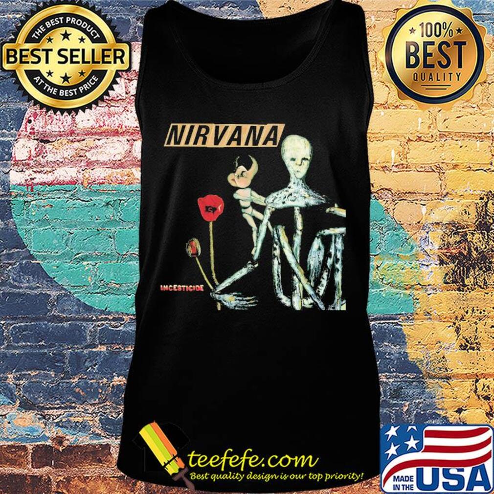Official Nirvana incesticide flower s Tank top Official Nirvana incesticide flower s Tank top