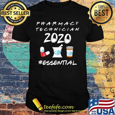 Official Pharmacist 2020 mask essential shirt
