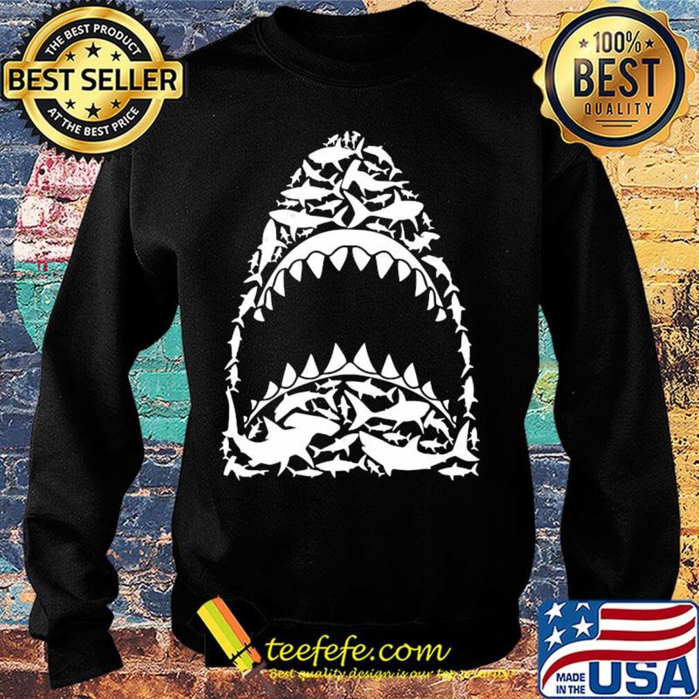 Official shark silhouette s Sweater Official shark silhouette s Sweater
