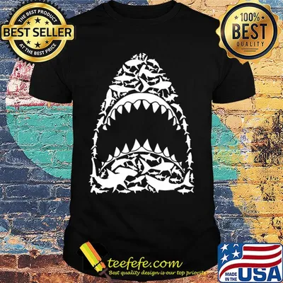 Official shark silhouette shirt
