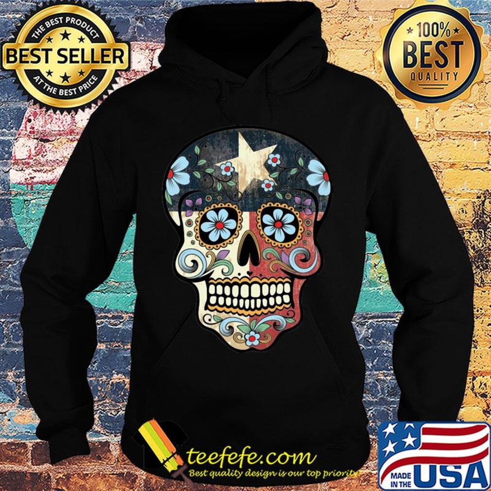 Official texas sugar skull star s Hoodie Official texas sugar skull star s Hoodie