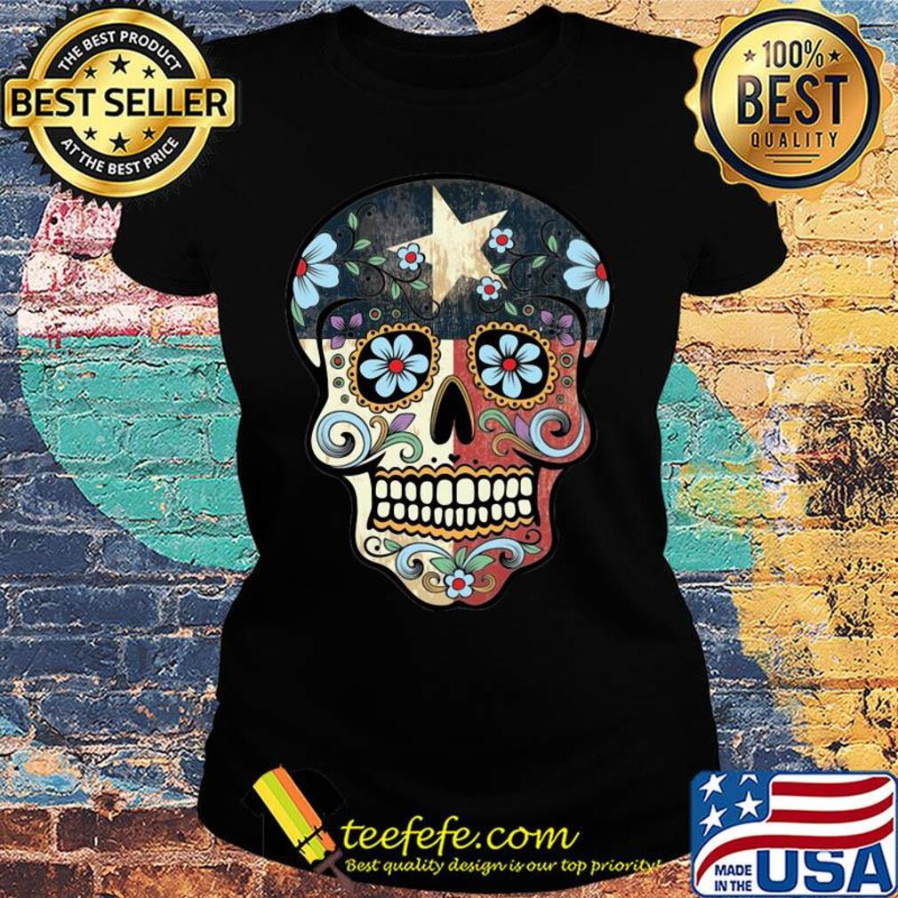 Official texas sugar skull star s Ladies tee Official texas sugar skull star s Ladies tee