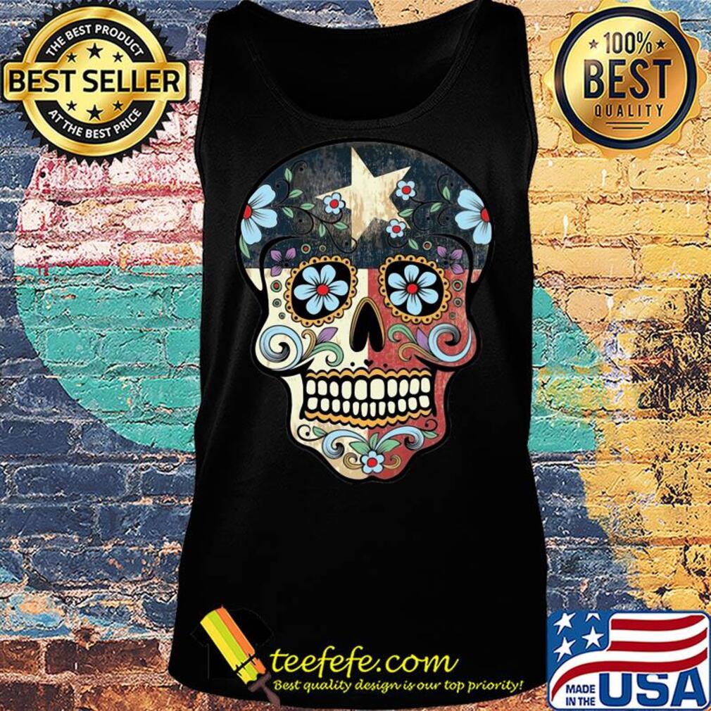 Official texas sugar skull star s Tank top Official texas sugar skull star s Tank top