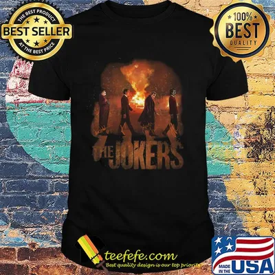 Official The Jocker fire shirt