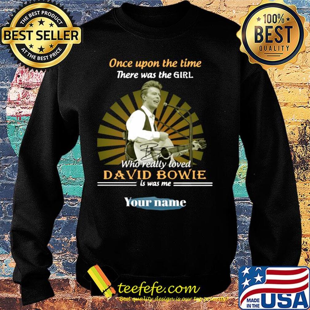 Once upon a time there was the girl who really loved david bowie is was me your name s Sweater Once upon a time there was the girl who really loved david bowie is was me your name s Sweater