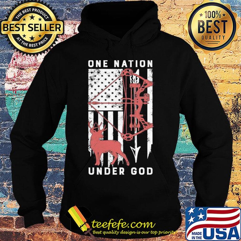 One nation under god American flag veteran s Hoodie One nation under god American flag veteran s Hoodie