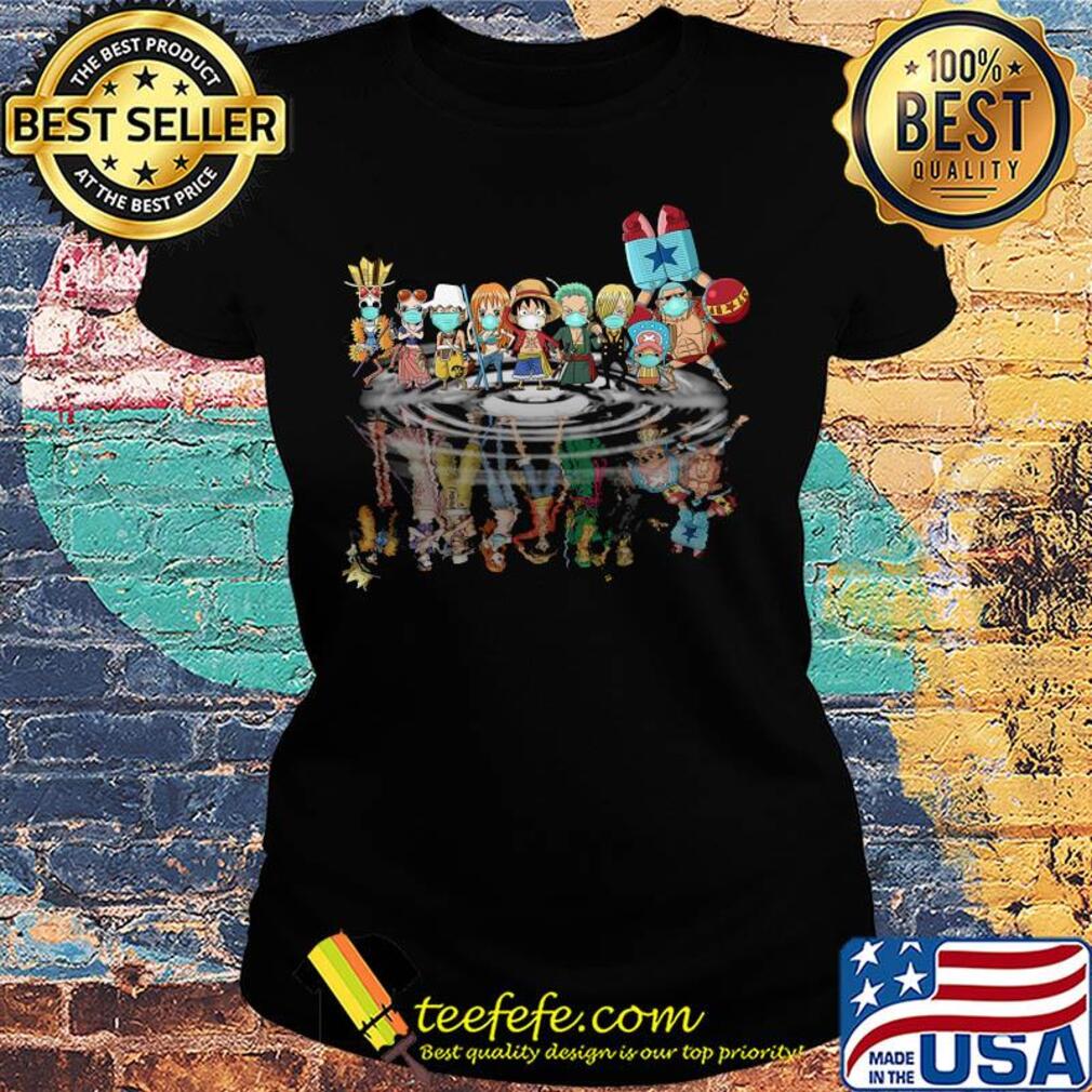 One Piece mask water mirror s Ladies tee One Piece mask water mirror s Ladies tee