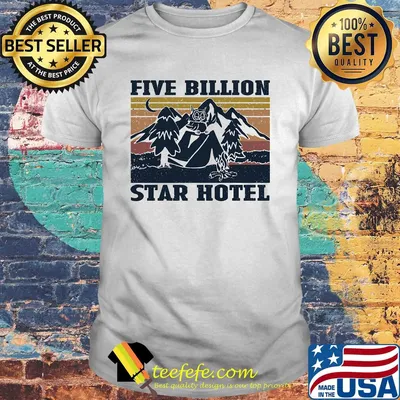 Owl mountain five billion star hotel vintage shirt