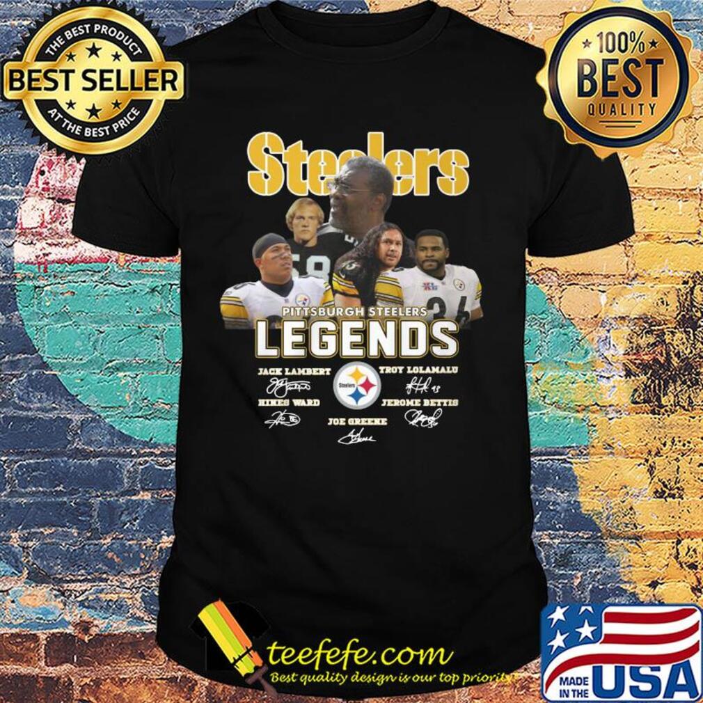 pittsburgh steelers legends jack landert troy leolulu joe greed team signatures shirt pittsburgh steelers legends jack landert troy leolulu joe greed team signatures shirt