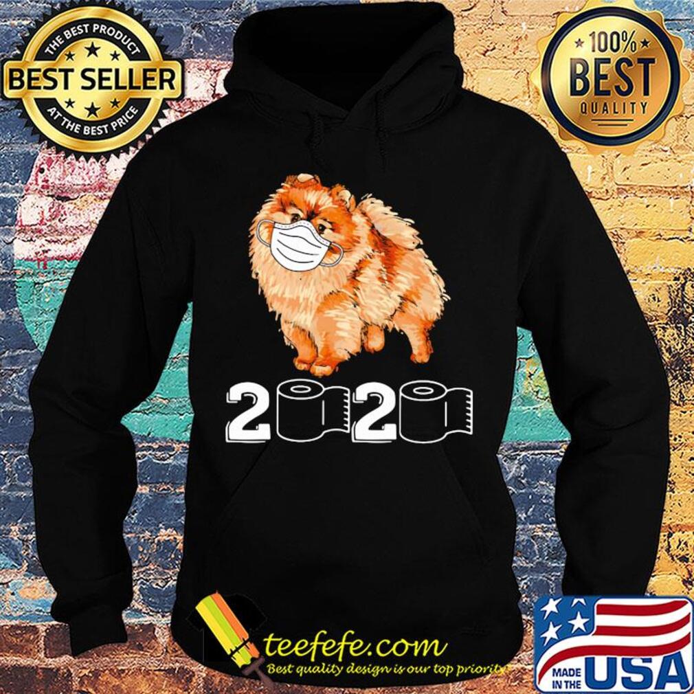 Pomeranian mask 2020 toilet paper s Hoodie Pomeranian mask 2020 toilet paper s Hoodie