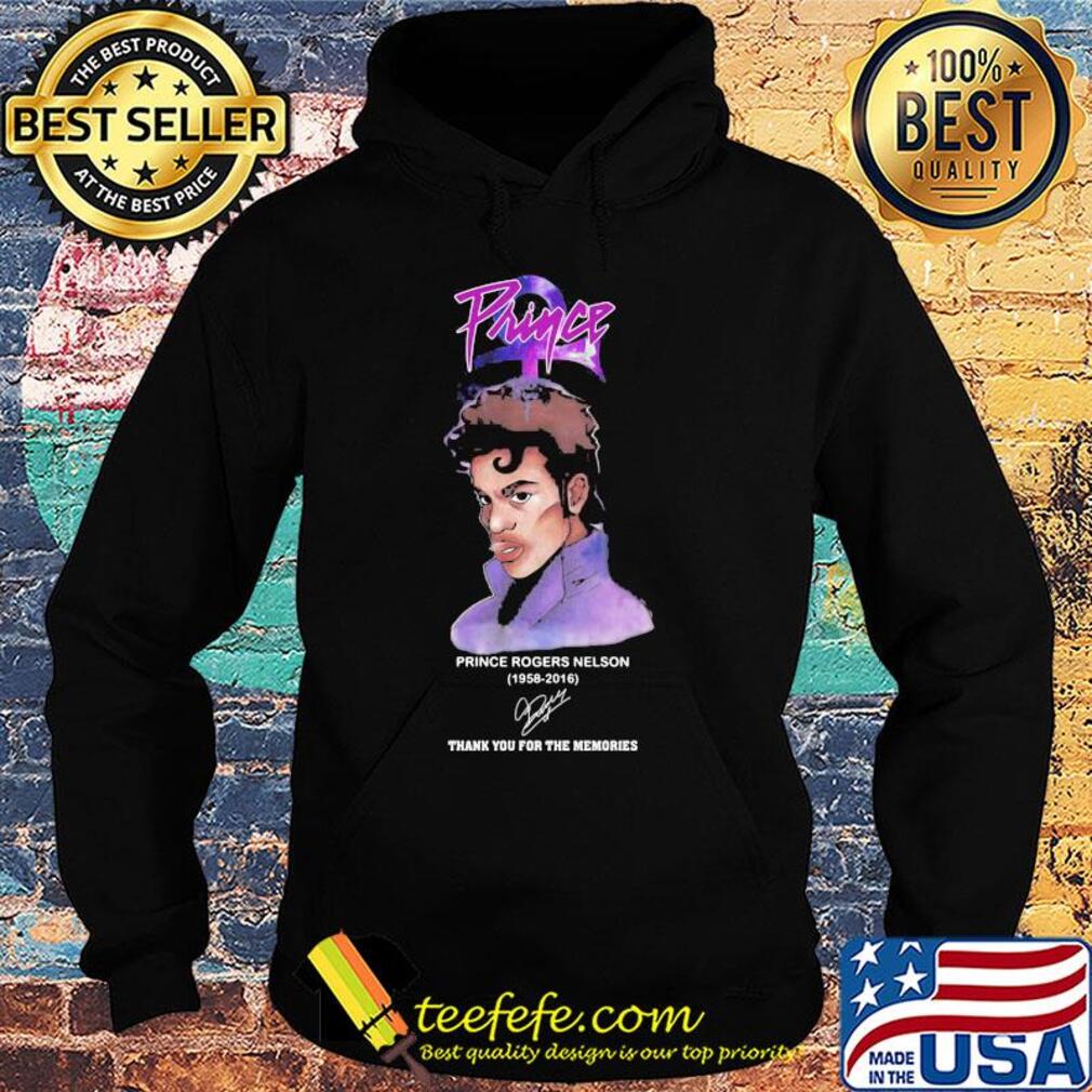 Prince rogers nelson 1958 2016 thank you for the memories signature s Hoodie Prince rogers nelson 1958 2016 thank you for the memories signature s Hoodie
